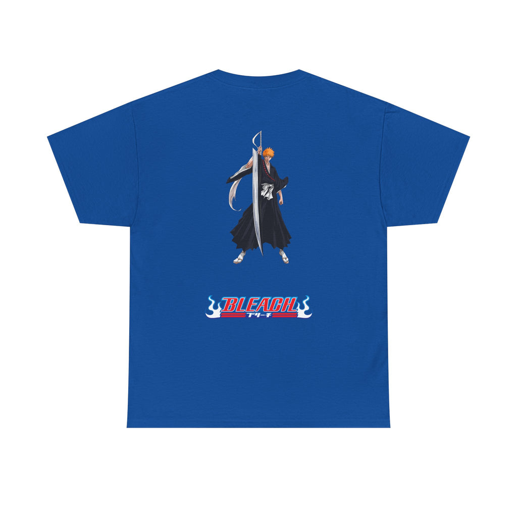 Anime T-Shirt Bleach "Ichigo Kurosaki" Back Graphic PlusVibe (Έως 5XL)