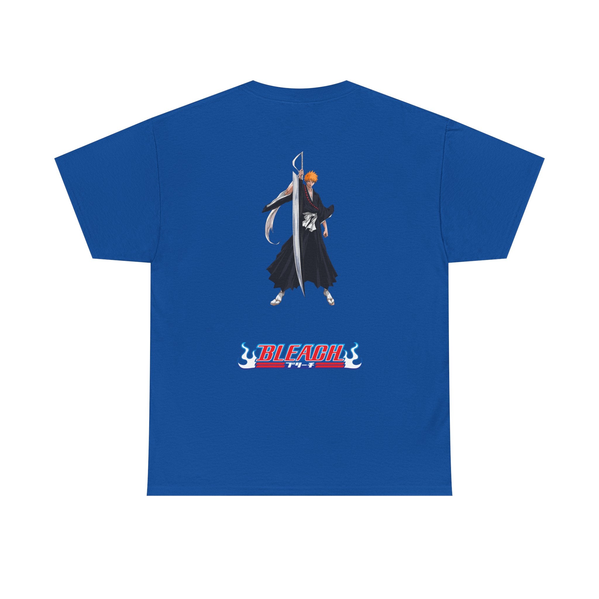 Anime T-Shirt Bleach "Ichigo Kurosaki" Back Graphic PlusVibe (Έως 5XL)