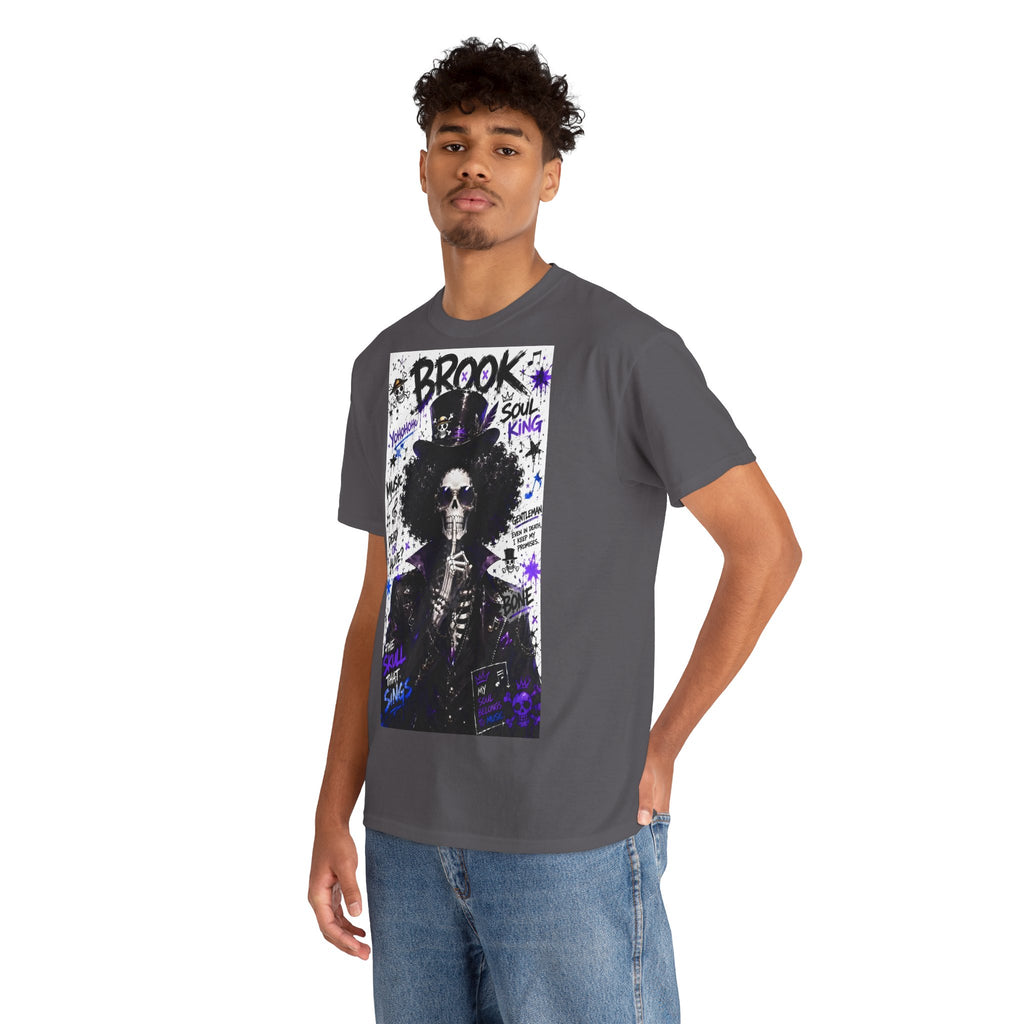 Anime T-Shirt "Soul King Brook Streetwear" PlusVibe (Έως 5XL)