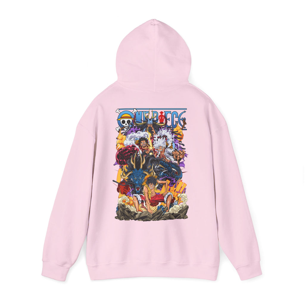 Oversized Φούτερ Luffy Gears Evolution – Unisex Comfort Fit
