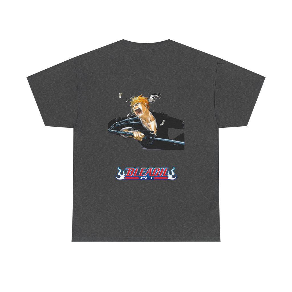 Graphic Anime Μπλούζα Bleach Retro Logo – Vintage Back Print