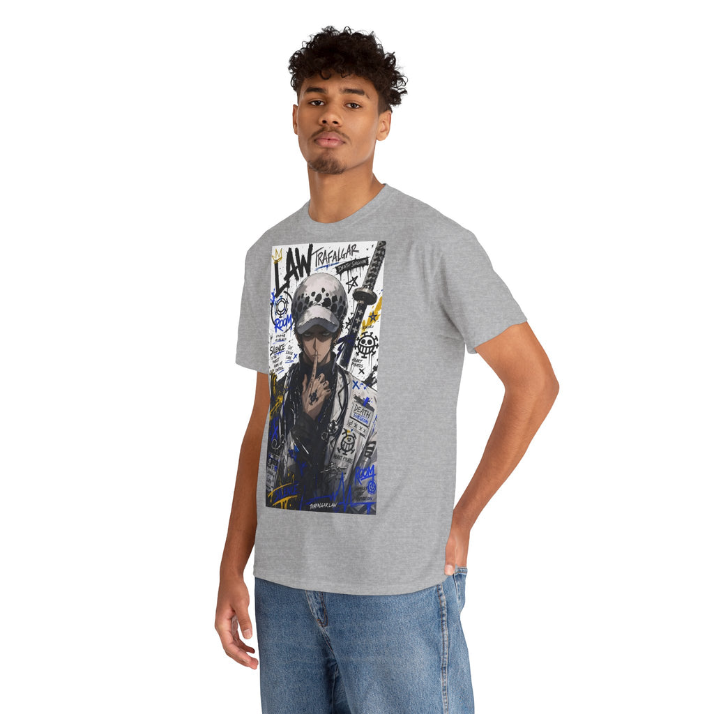 Anime T-Shirt "Trafalgar Law Streetwear" PlusVibe (Έως 5XL)