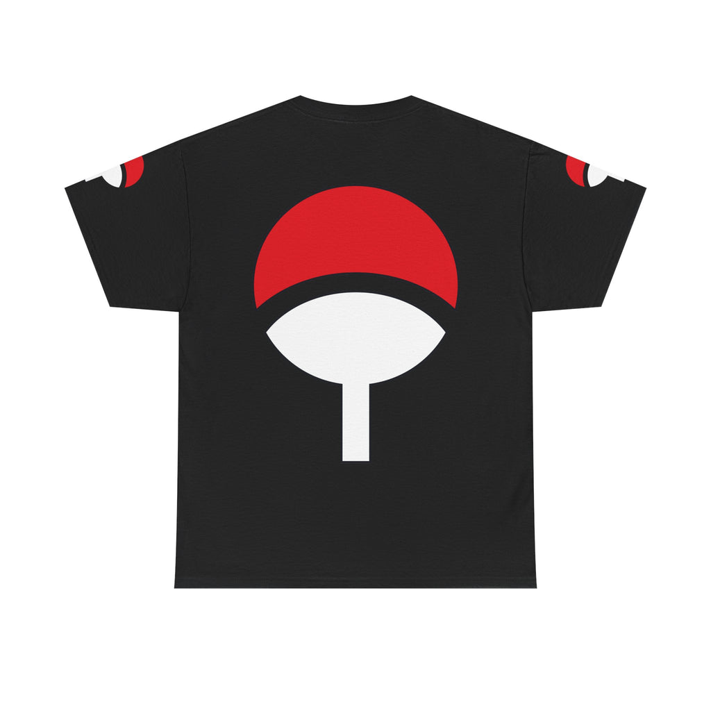 Graphic Anime Μπλούζα Sasuke – Premium Uchiha Clan Logo Tee