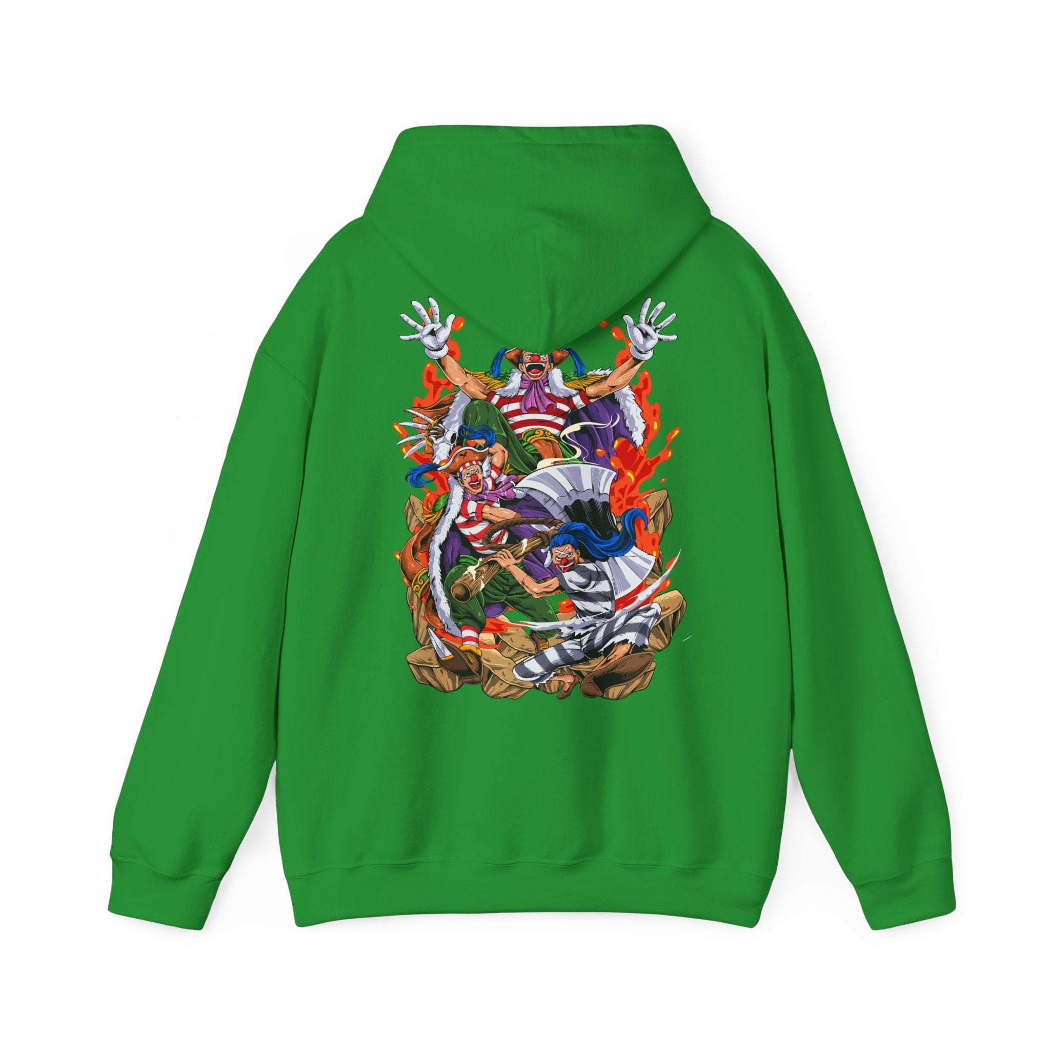 Oversized Anime Φούτερ "Buggy The Yonko" PlusVibe (Έως 5XL)