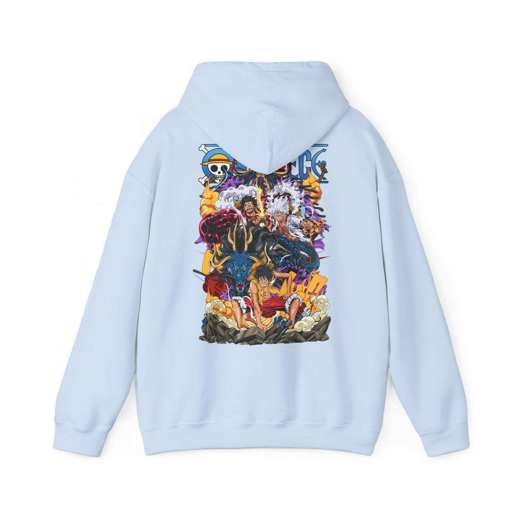 Oversized Φούτερ Luffy Gears Evolution – Unisex Comfort Fit