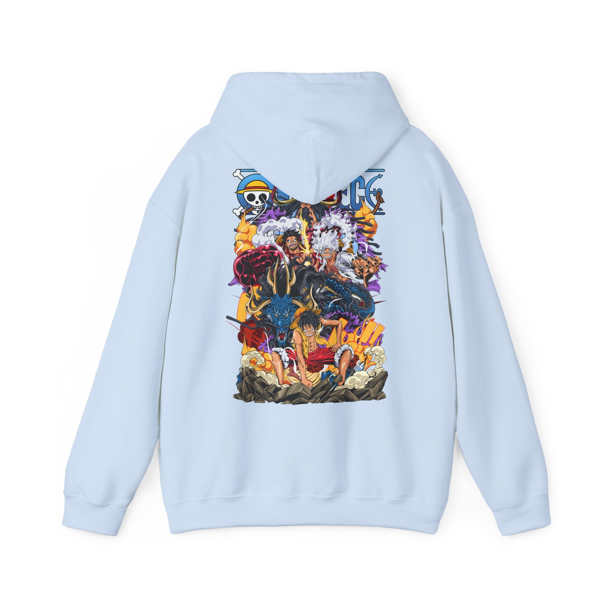 Oversized Φούτερ Luffy Gears Evolution – Unisex Comfort Fit