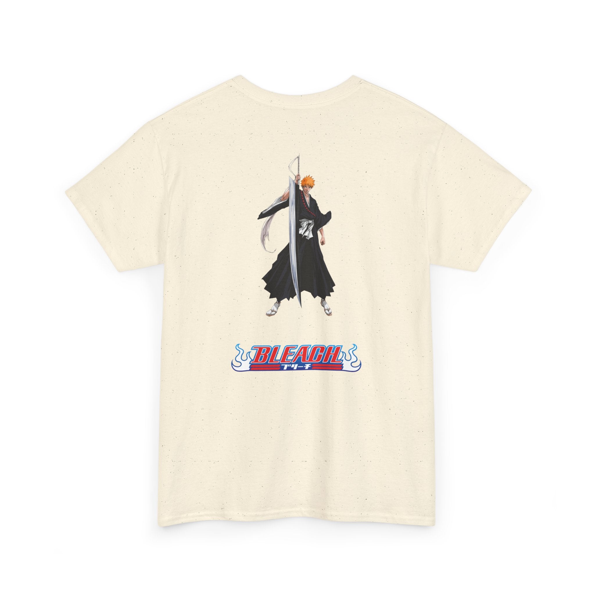 Anime T-Shirt Bleach "Ichigo Kurosaki" Back Graphic PlusVibe (Έως 5XL)
