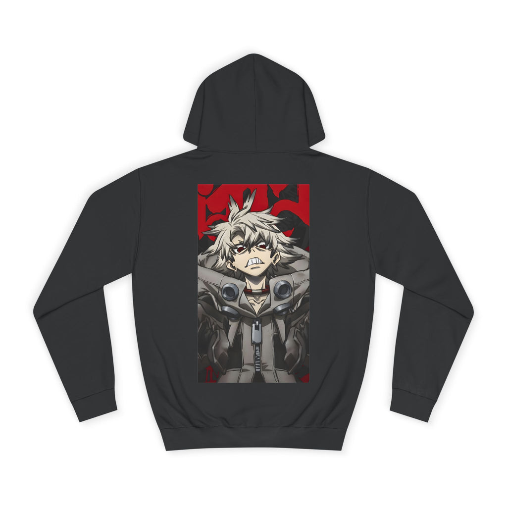 Anime Hoodie "Rudo Crimson Rage" PlusVibe (Έως 5XL)