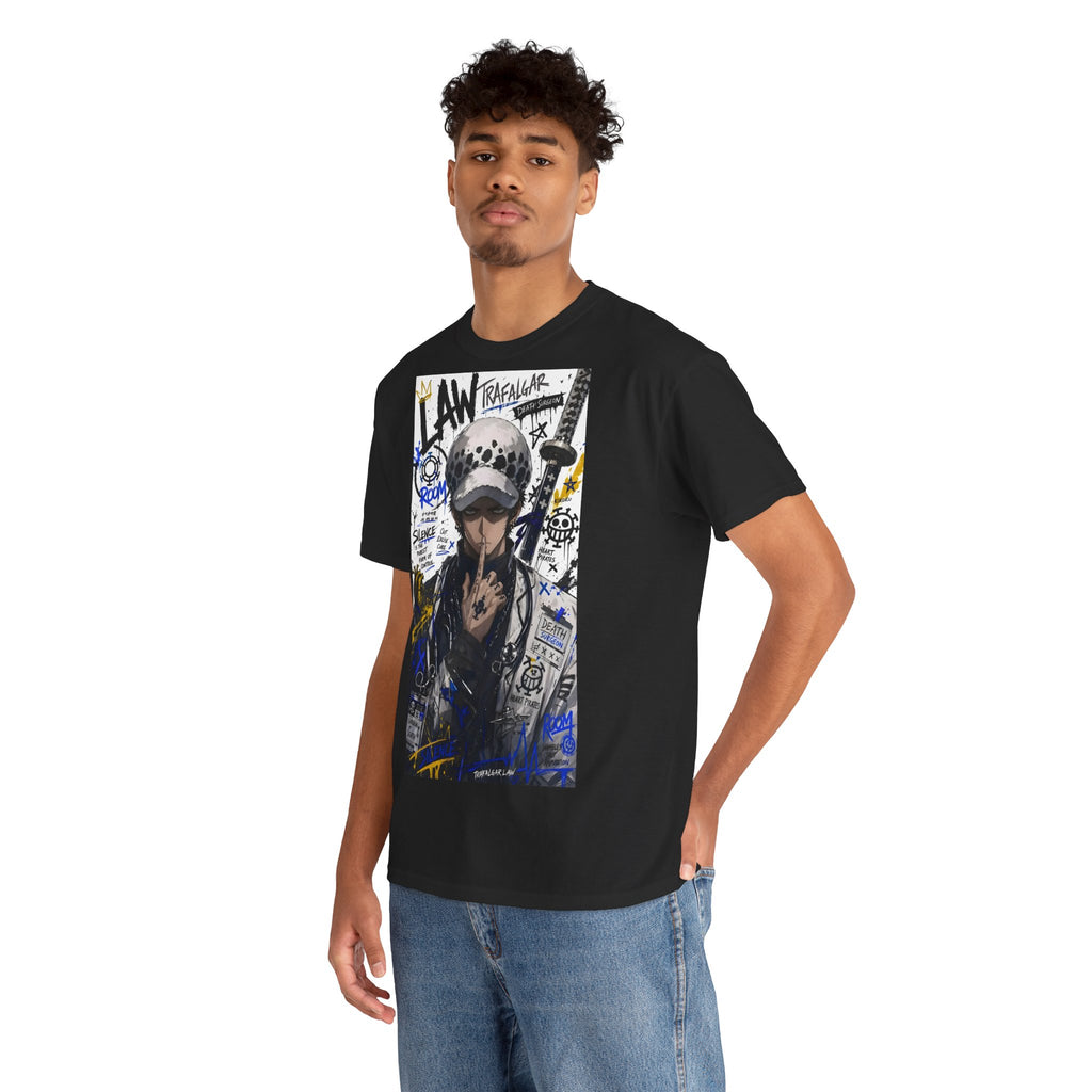 Anime T-Shirt "Trafalgar Law Streetwear" PlusVibe (Έως 5XL)