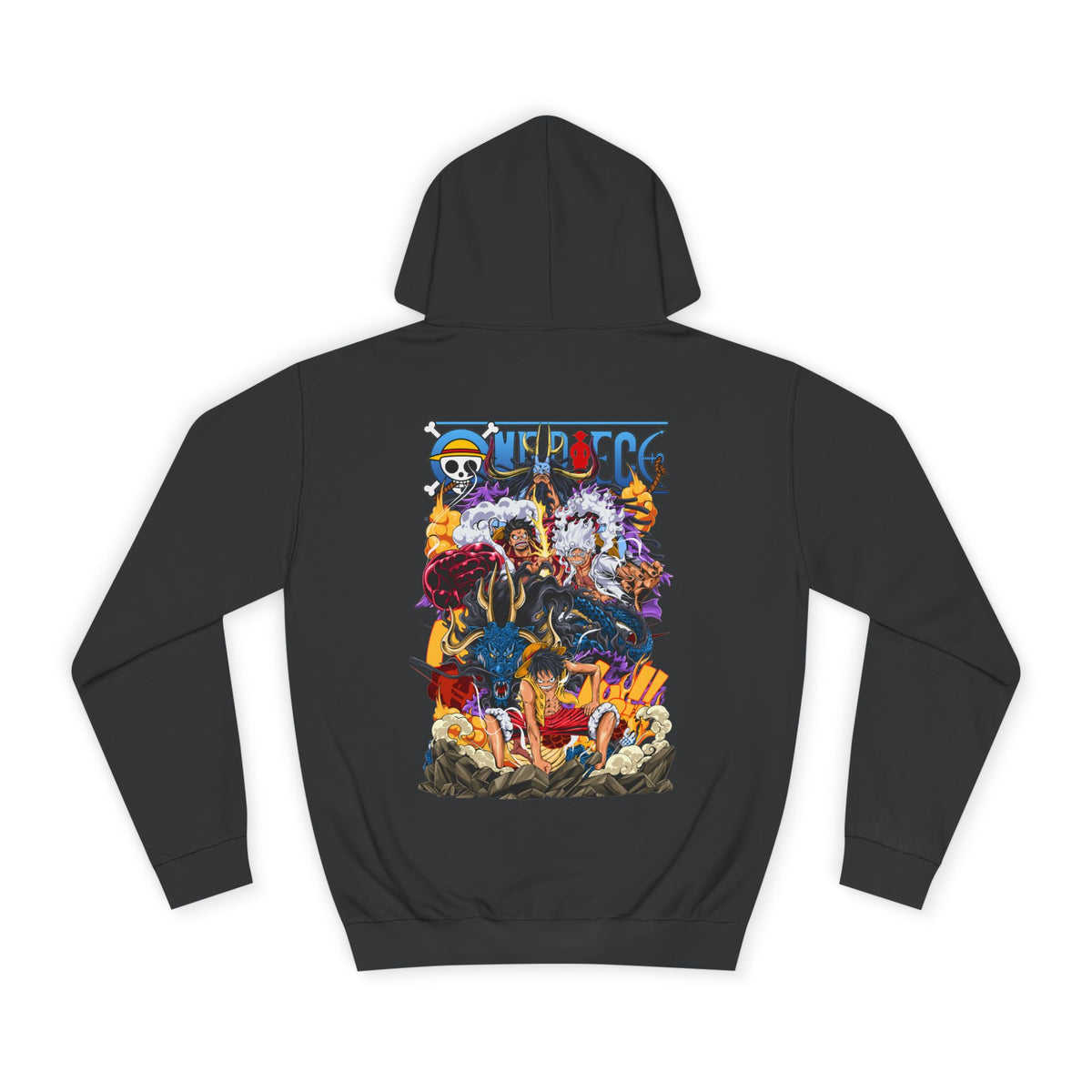 Oversized Φούτερ Luffy Gears Evolution – Unisex Comfort Fit