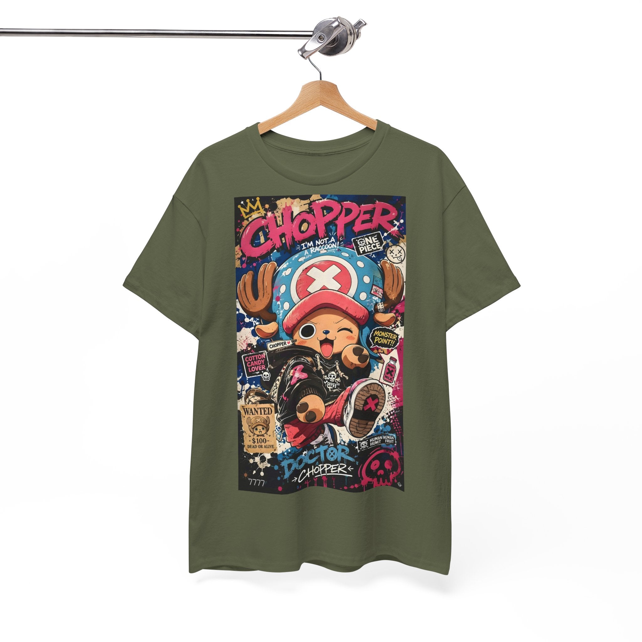 Anime T-Shirt "Tony Tony Chopper Streetwear" PlusVibe (Έως 5XL)