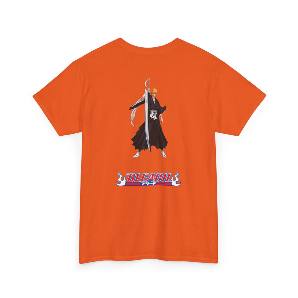 Anime T-Shirt Bleach "Ichigo Kurosaki" Back Graphic PlusVibe (Έως 5XL)