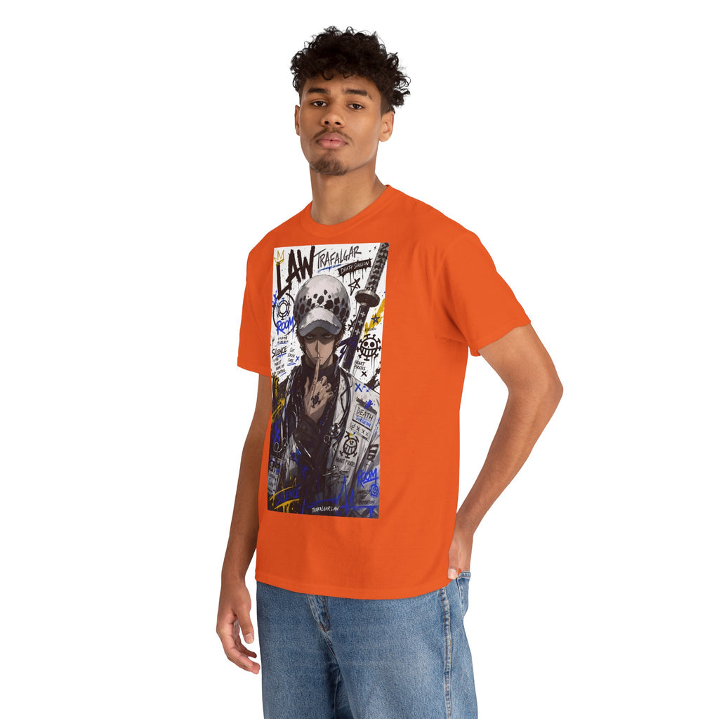 Anime T-Shirt "Trafalgar Law Streetwear" PlusVibe (Έως 5XL)
