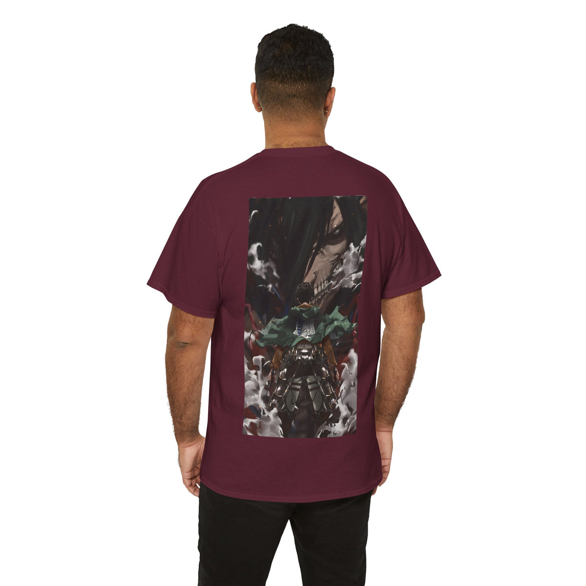 Anime T-Shirt "Eren Jaeger Titan Dualism" PlusVibe (Έως 5XL)