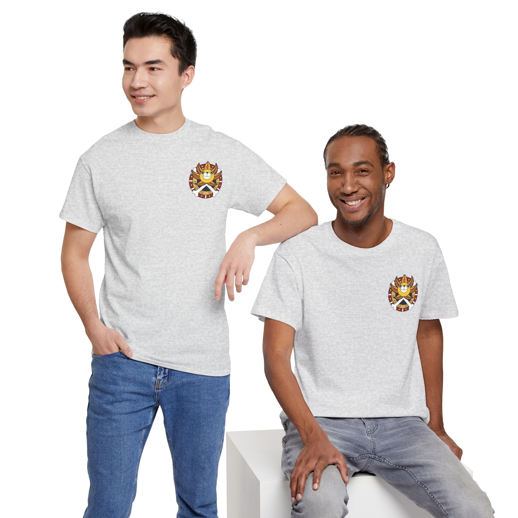 Graphic Anime Μπλούζα Franky – Retro Chest & Back Print