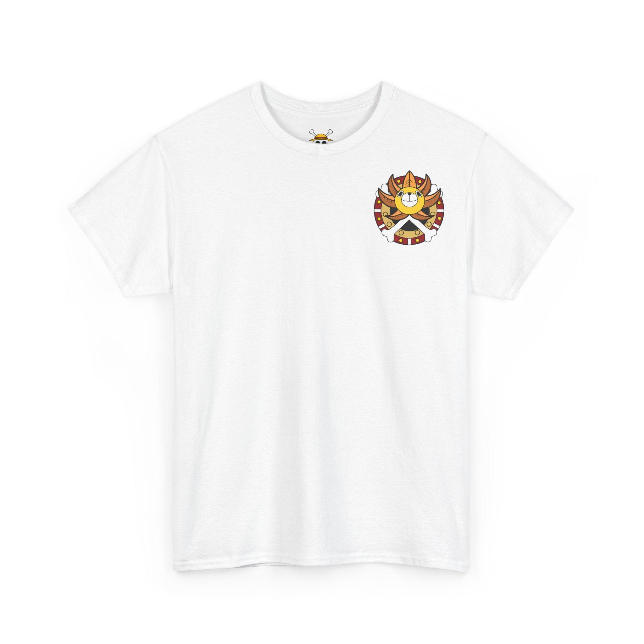 Graphic Anime Μπλούζα Franky – Retro Chest & Back Print