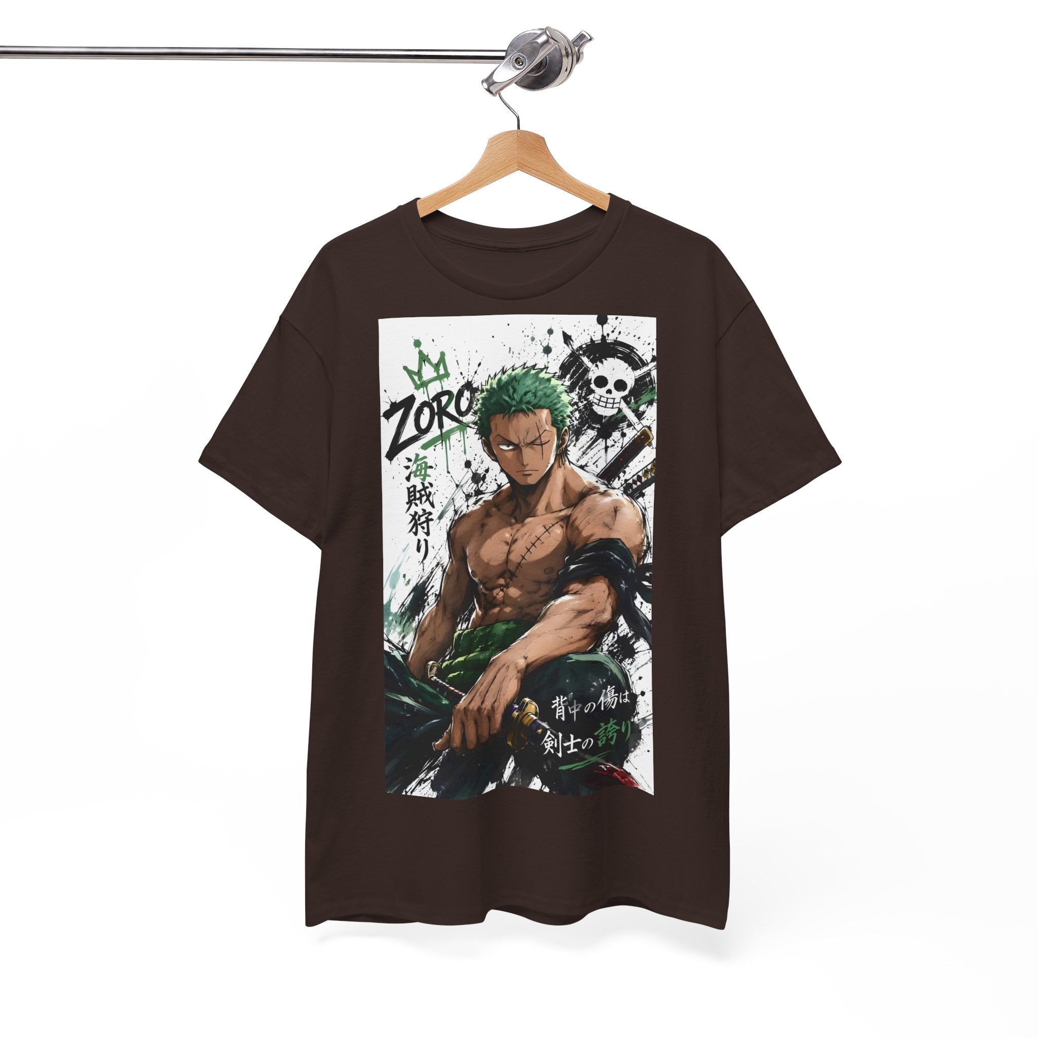 Anime T-Shirt "Roronoa Zoro Streetwear" PlusVibe (Έως 5XL)