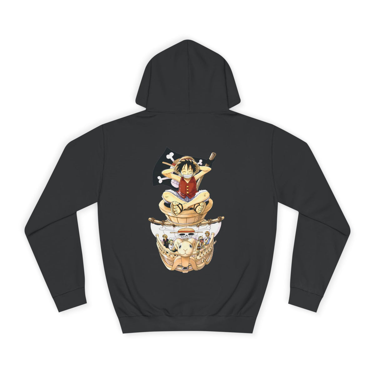 Anime Hoodie One Piece "Luffy" PlusVibe (Έως 5XL)