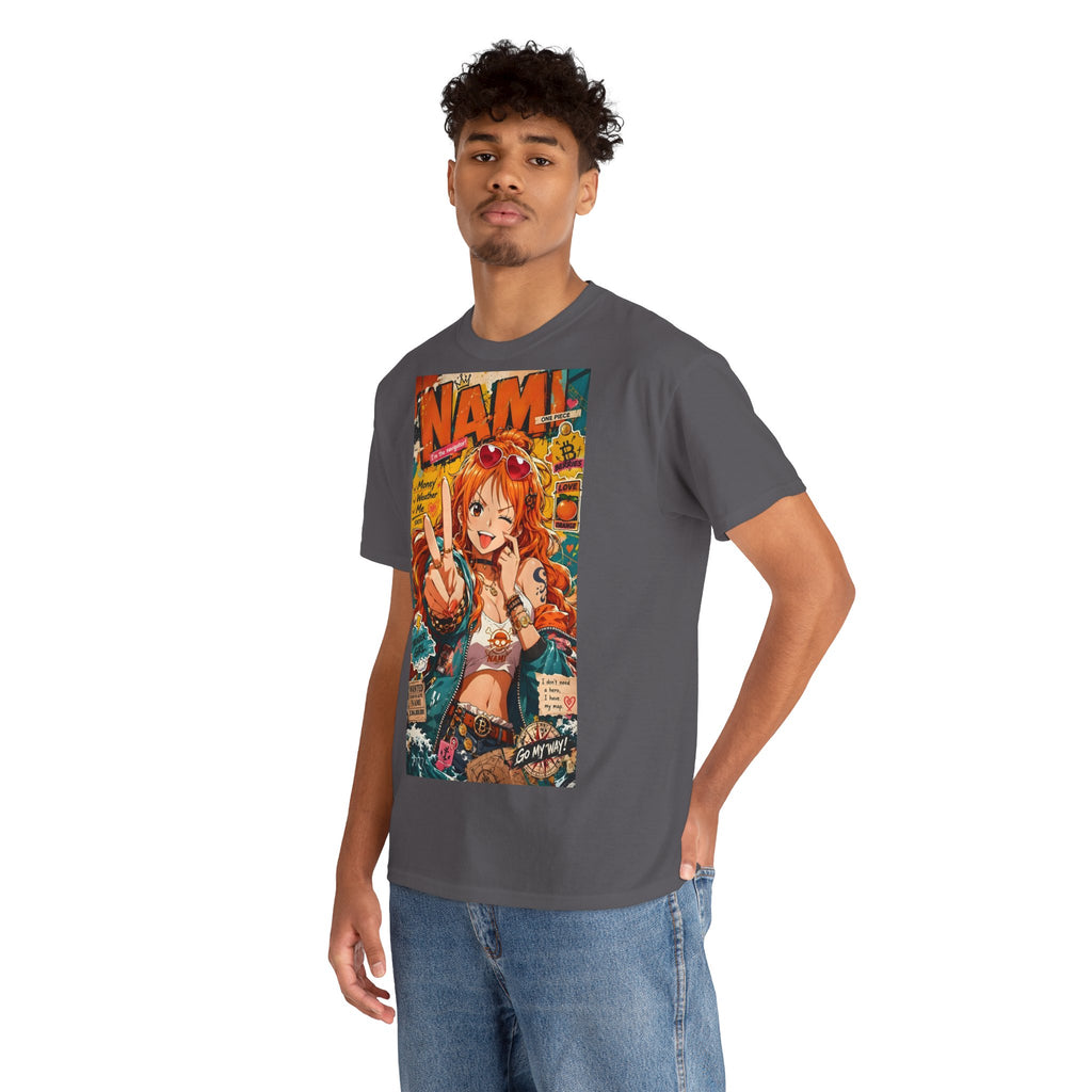 Anime T-Shirt "Nami Cat Burglar Streetwear" PlusVibe (Έως 5XL)