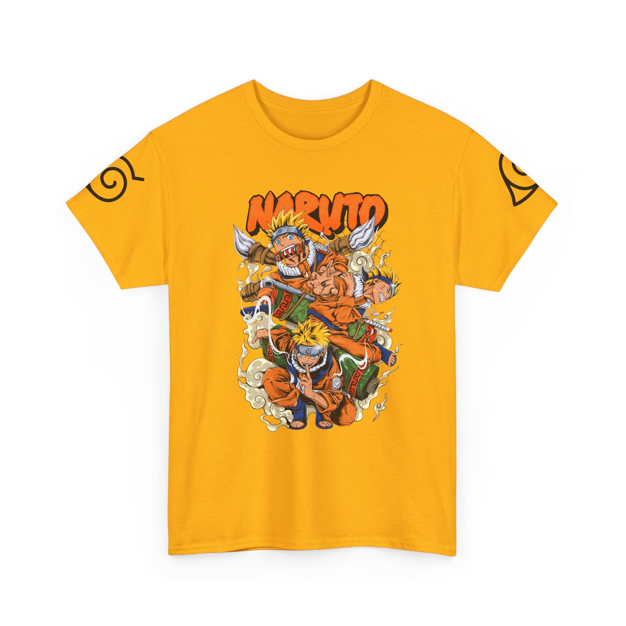 Graphic Anime Μπλούζα Naruto – Premium Character Collage Tee