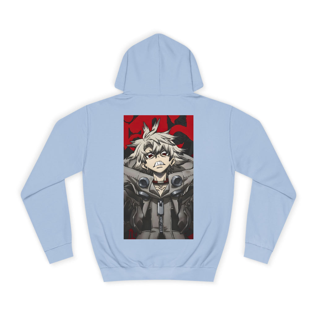 Anime Hoodie "Rudo Crimson Rage" PlusVibe (Έως 5XL)