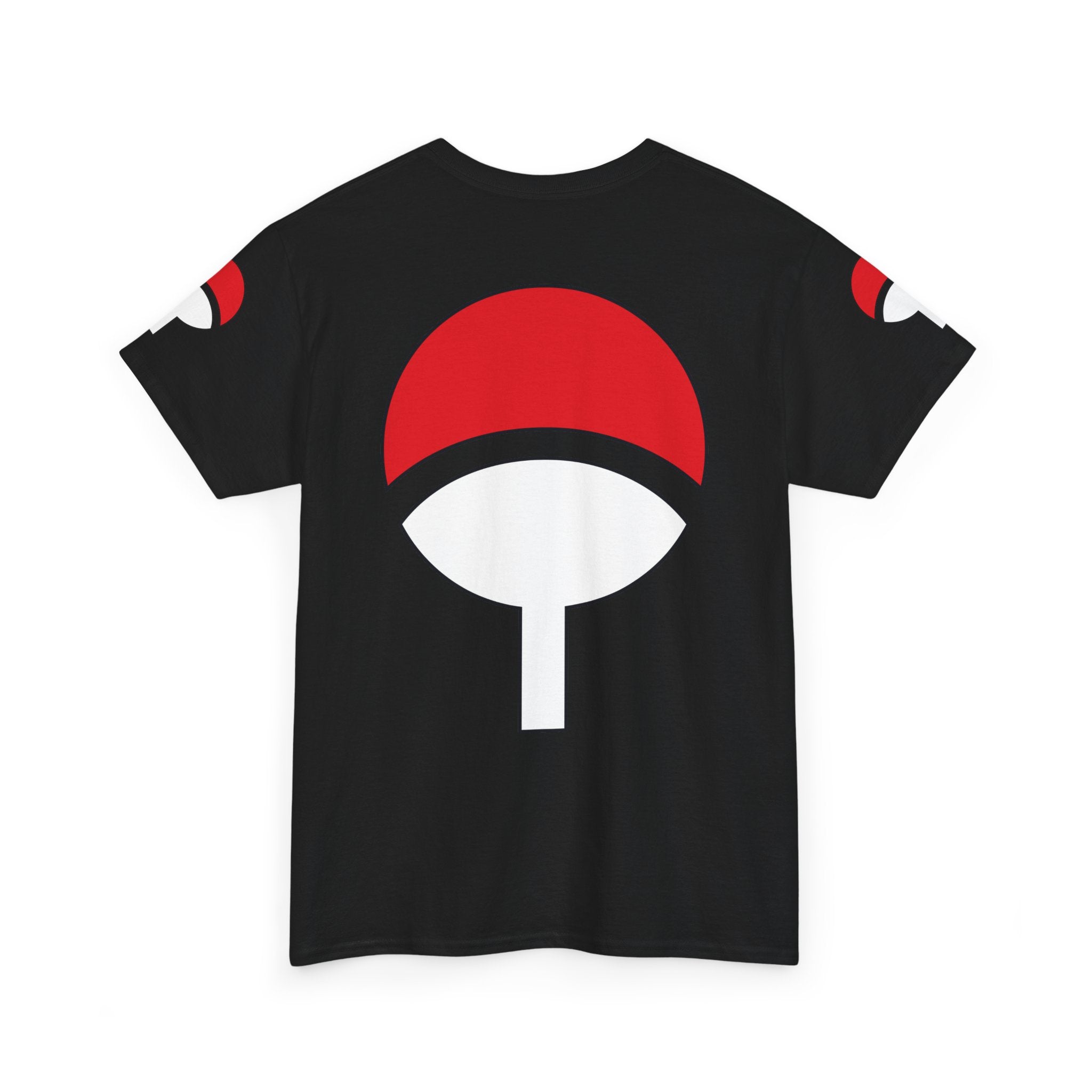 Graphic Anime Μπλούζα Sasuke – Premium Uchiha Clan Logo Tee