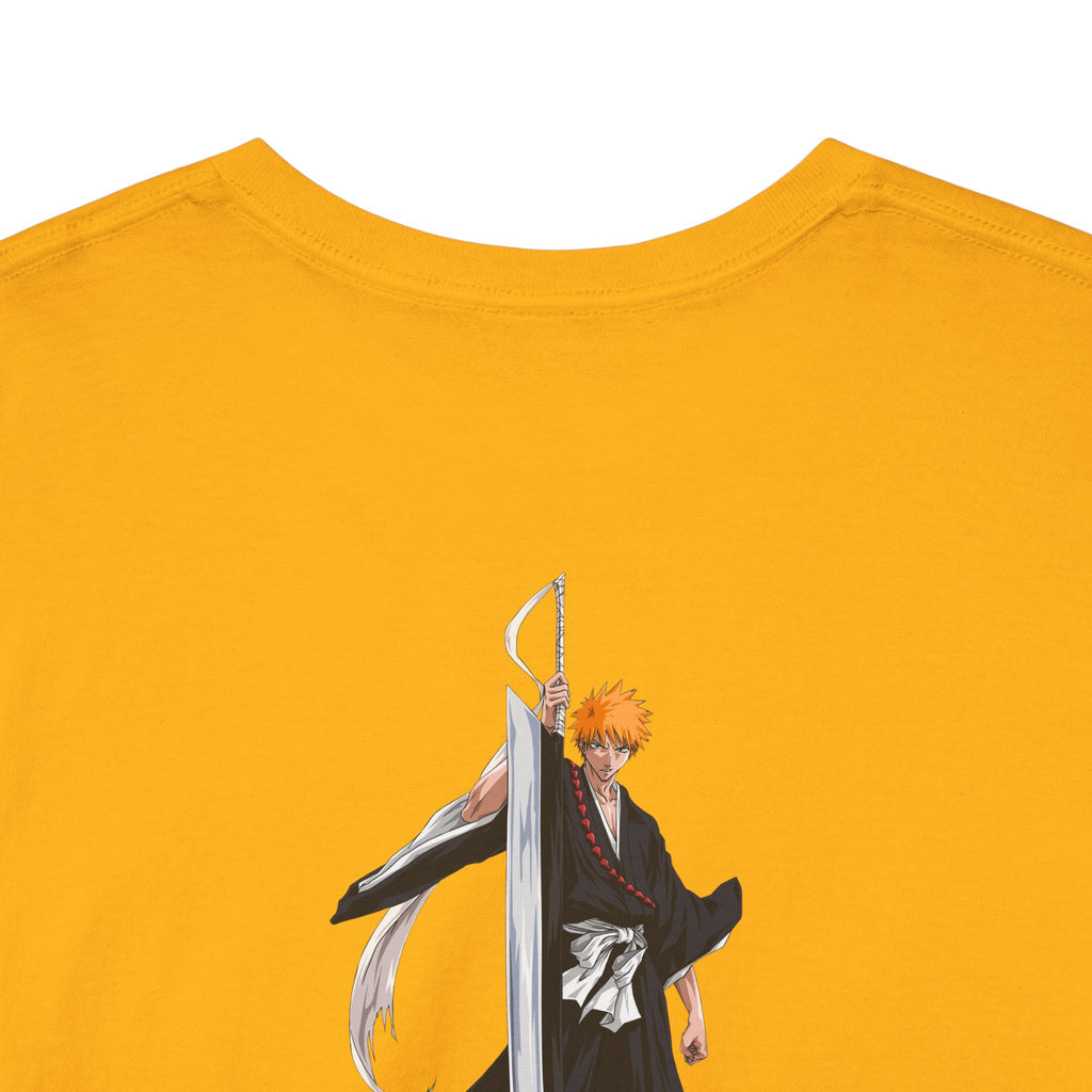 Anime T-Shirt Bleach "Ichigo Kurosaki" Back Graphic PlusVibe (Έως 5XL)