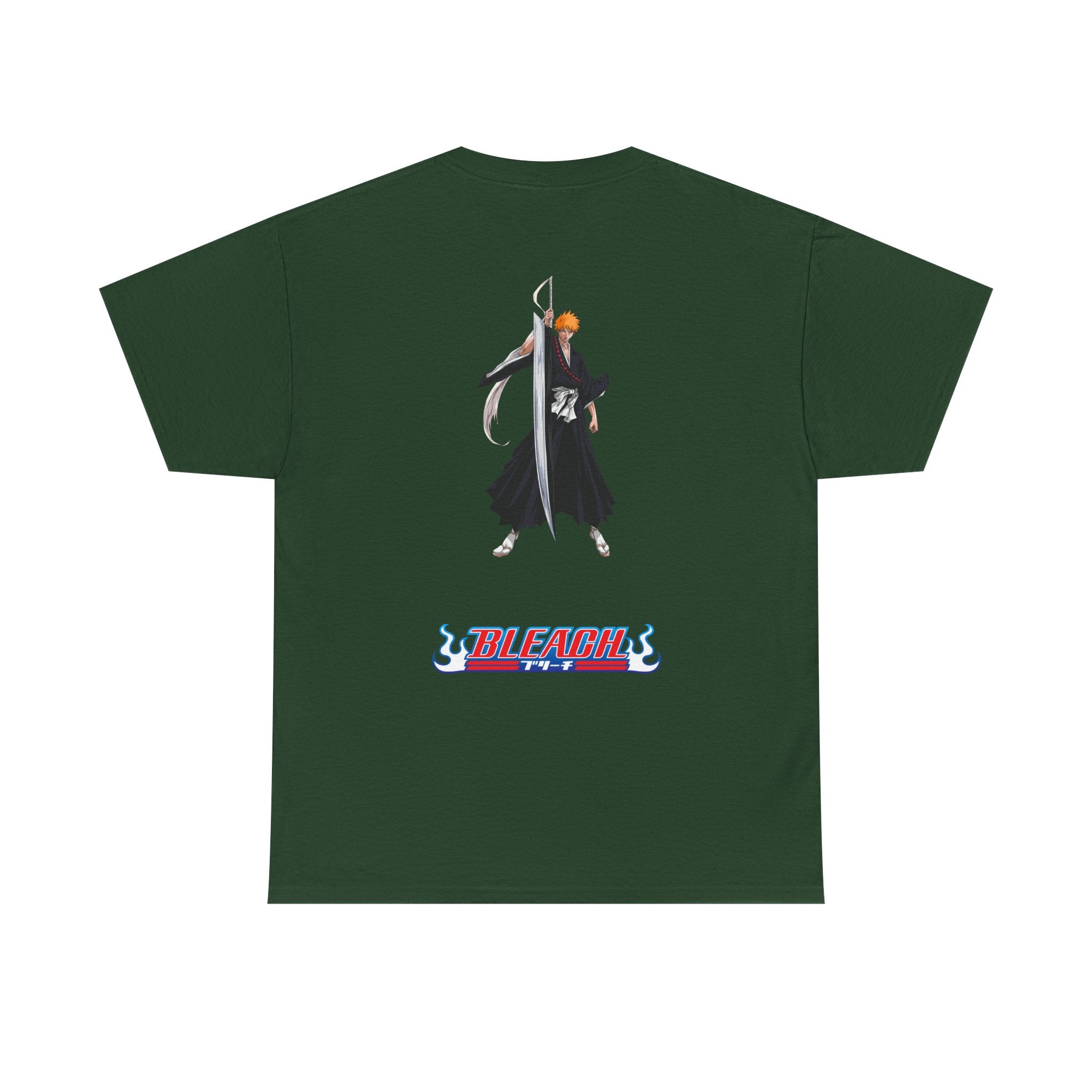 Anime T-Shirt Bleach "Ichigo Kurosaki" Back Graphic PlusVibe (Έως 5XL)