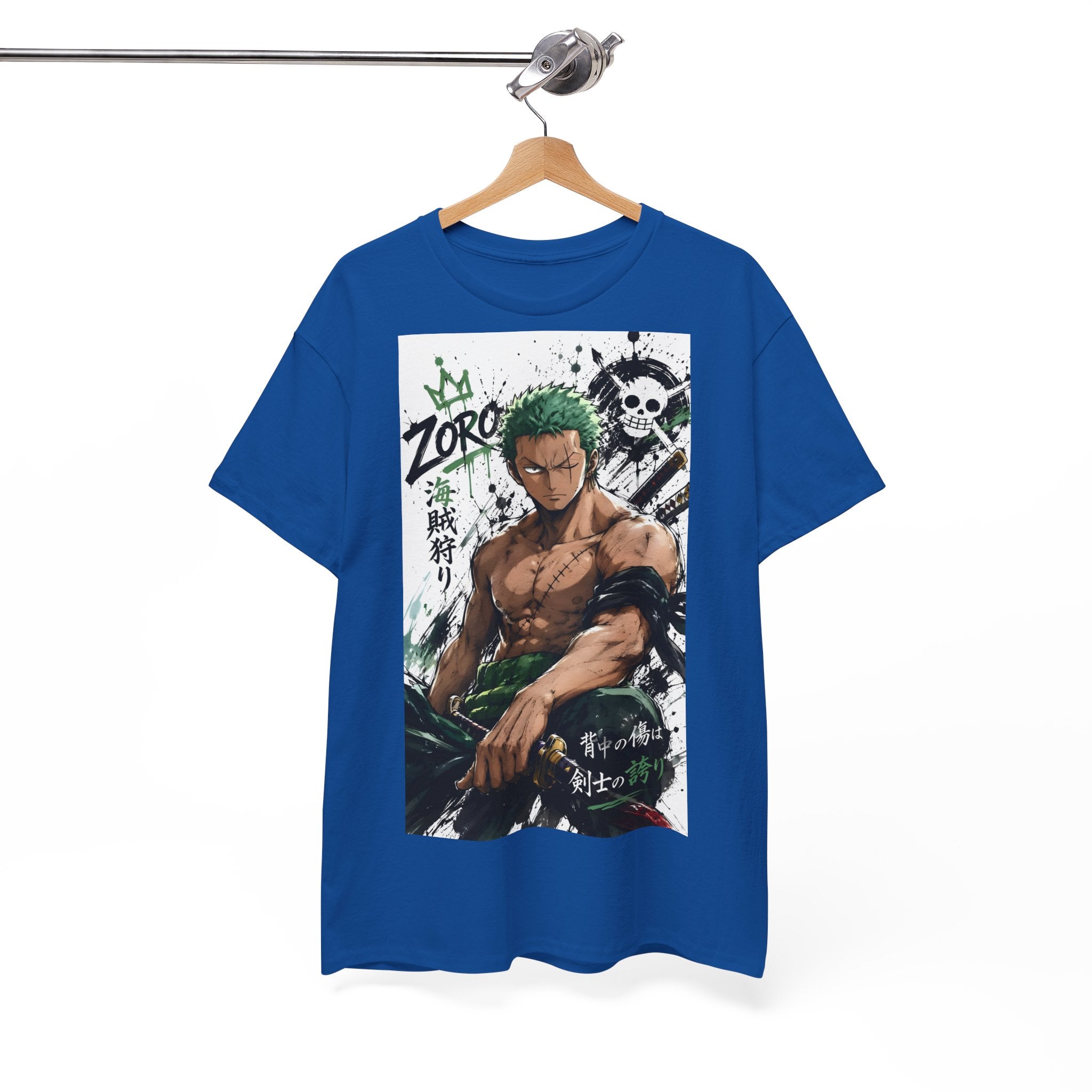 Anime T-Shirt "Roronoa Zoro Streetwear" PlusVibe (Έως 5XL)