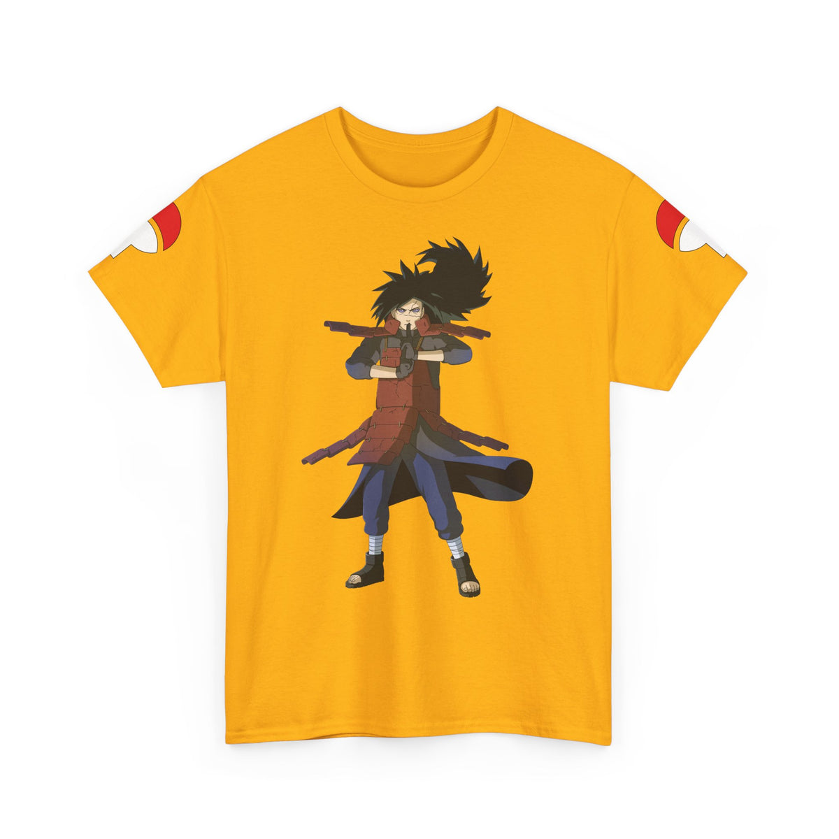 Graphic Anime Μπλούζα Madara – Premium Red Uchiha Symbol Tee