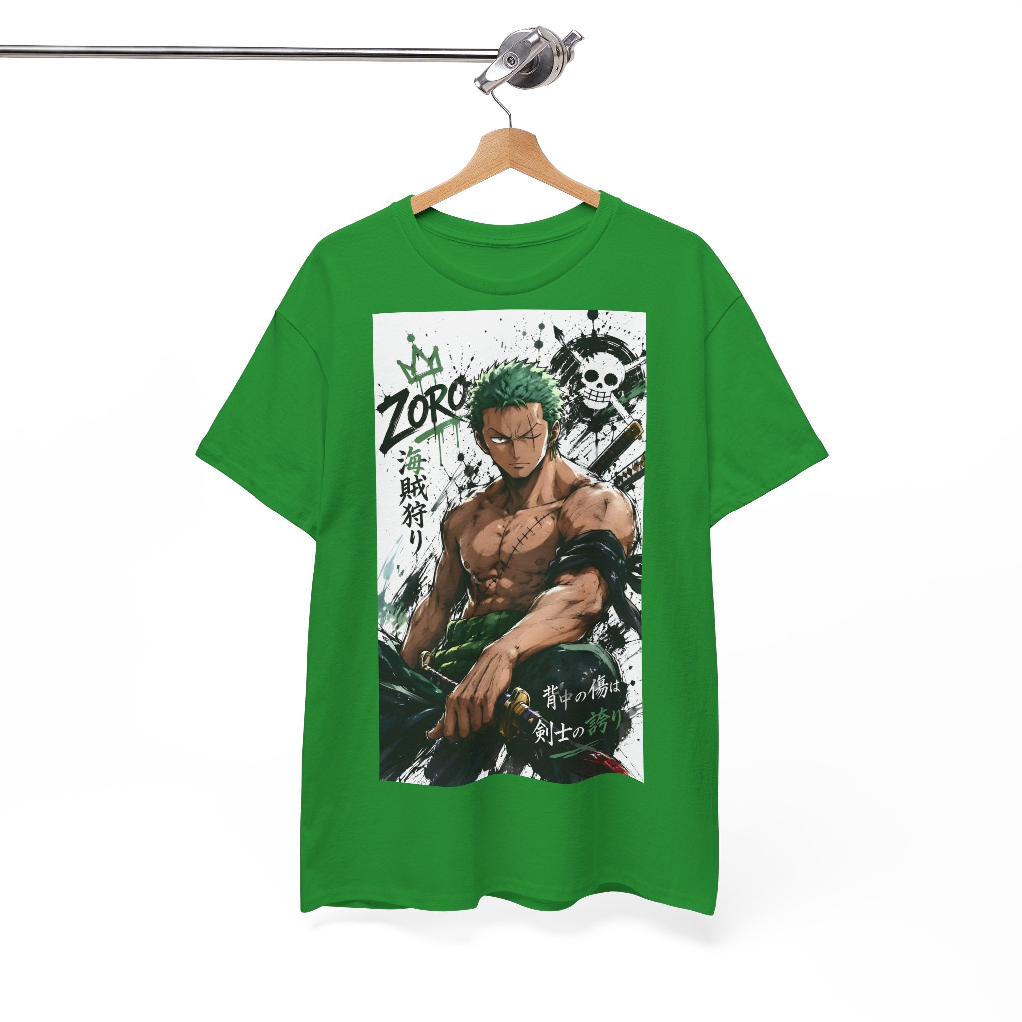 Anime T-Shirt "Roronoa Zoro Streetwear" PlusVibe (Έως 5XL)