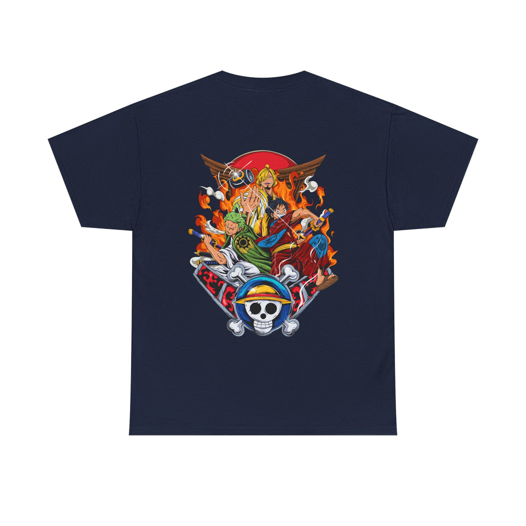 Anime T-Shirt One Piece "Power Trio" PlusVibe (Έως 5XL)