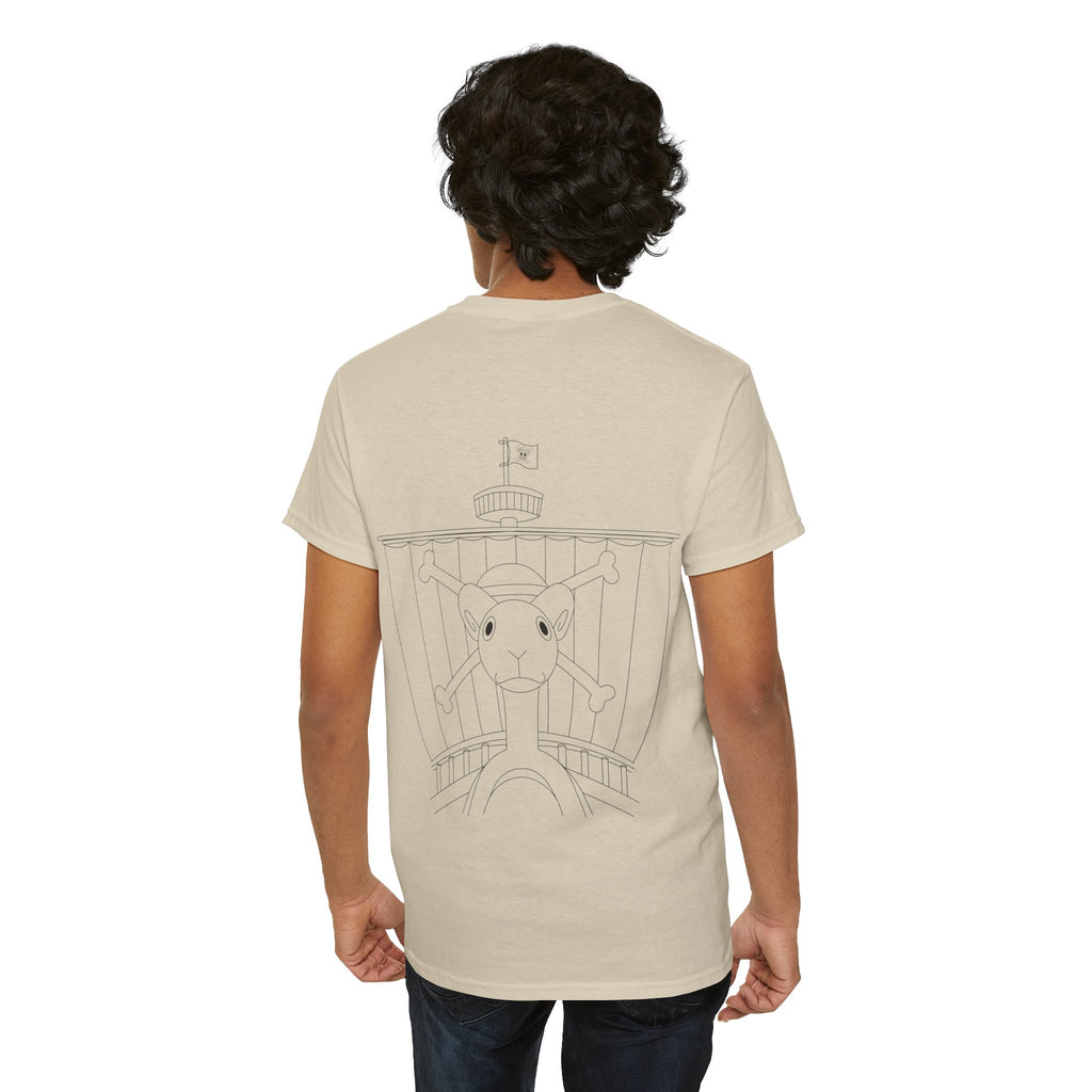 Anime T-Shirt "Going Merry Outline" PlusVibe (Έως 5XL)