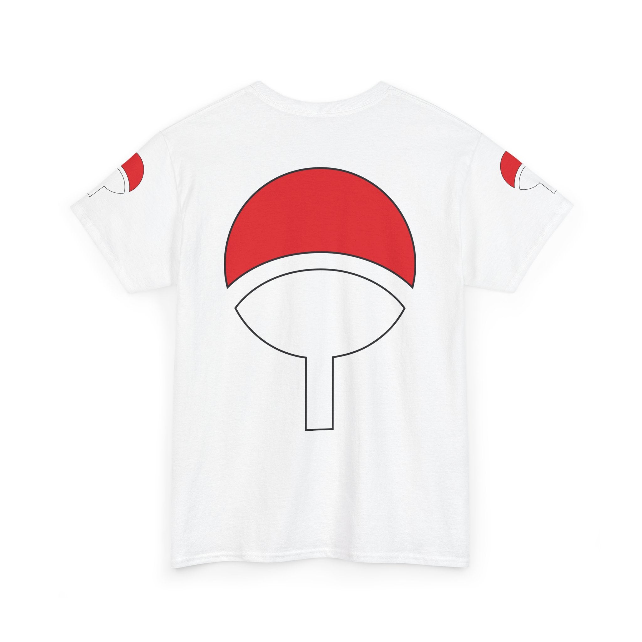 Graphic Anime Μπλούζα Sasuke – Premium Uchiha Clan Logo Tee
