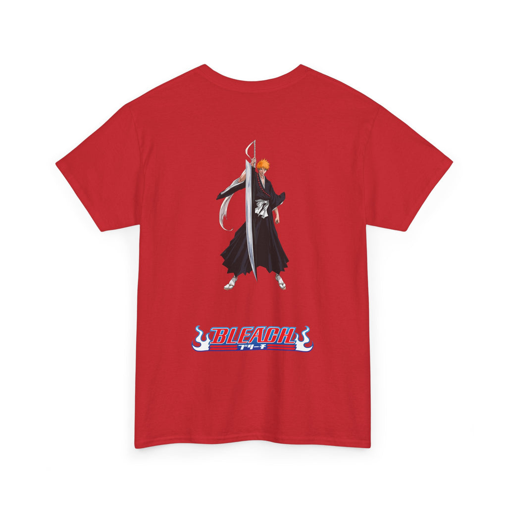 Anime T-Shirt Bleach "Ichigo Kurosaki" Back Graphic PlusVibe (Έως 5XL)