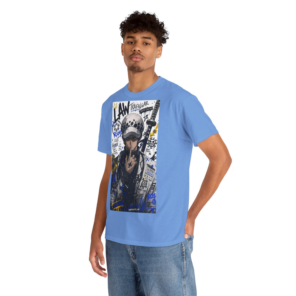 Anime T-Shirt "Trafalgar Law Streetwear" PlusVibe (Έως 5XL)