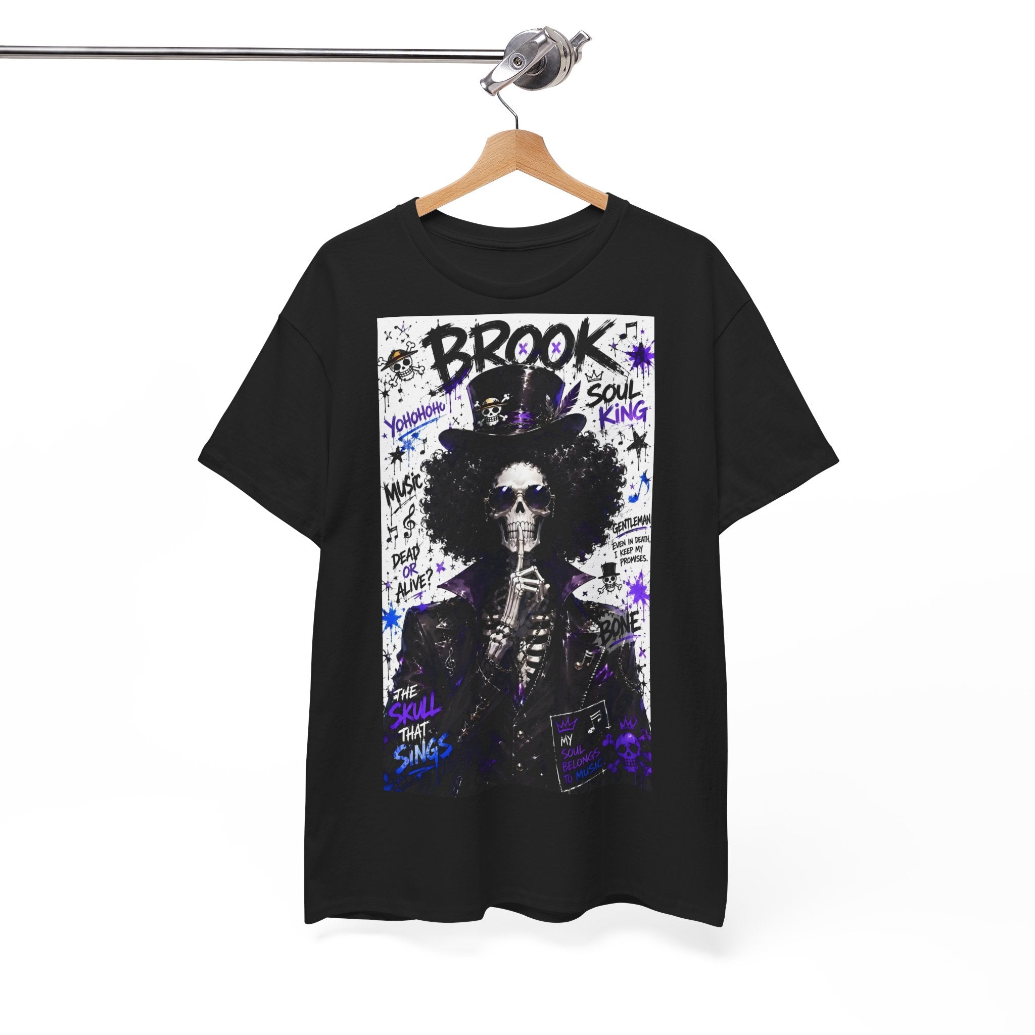 Anime T-Shirt "Soul King Brook Streetwear" PlusVibe (Έως 5XL)