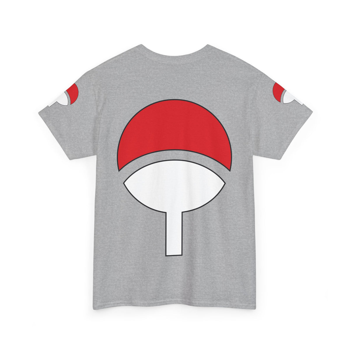 Graphic Anime Μπλούζα Sasuke – Premium Uchiha Clan Logo Tee