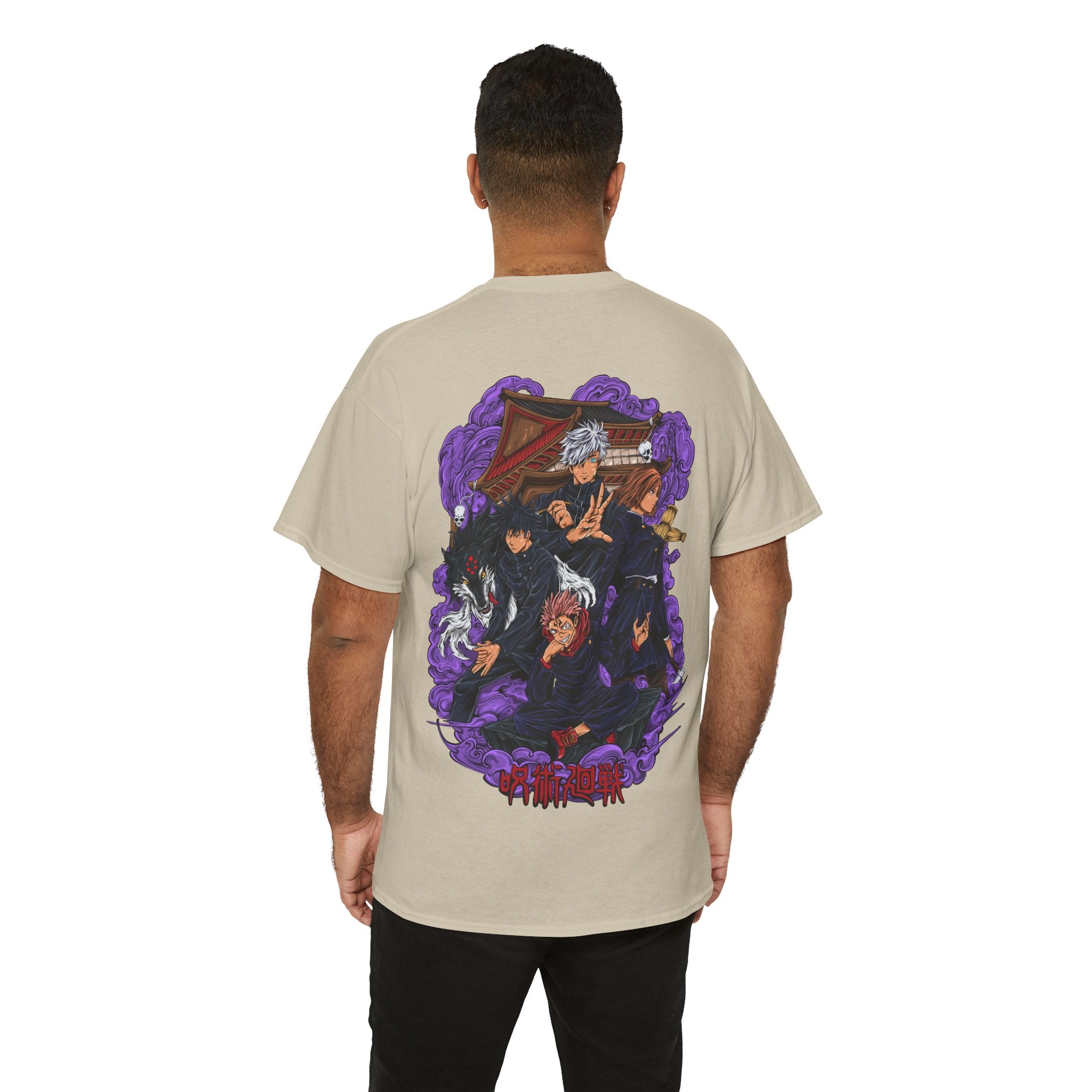 Anime T-Shirt "Jujutsu Kaisen Squad" PlusVibe (Έως 5XL)