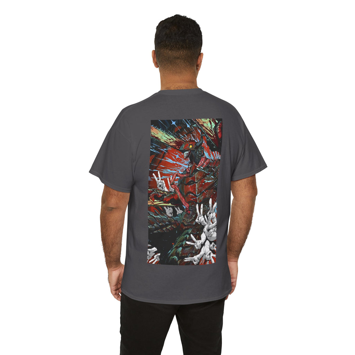 Anime T-Shirt "Denji Demon Final Form" PlusVibe (Έως 5XL)