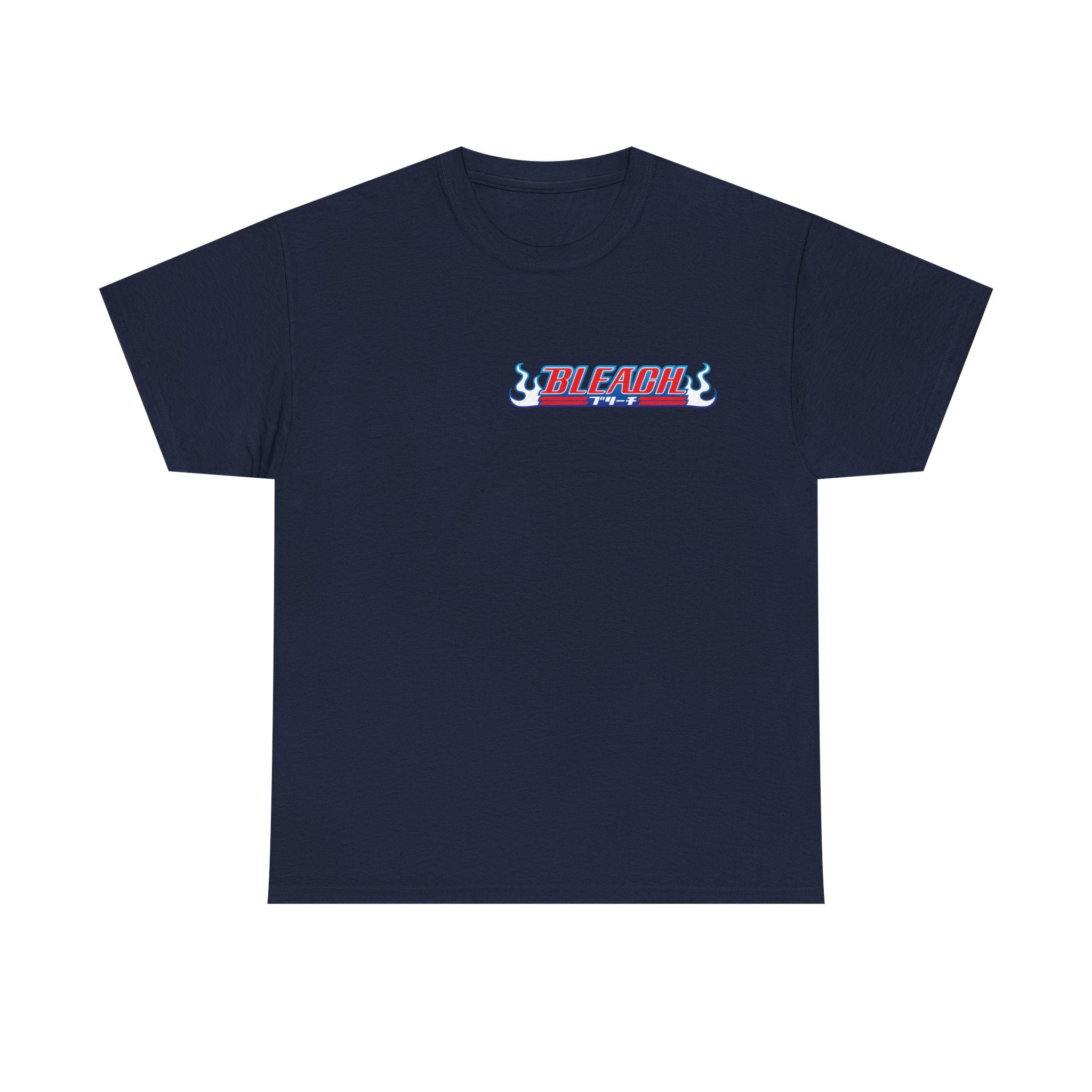 Graphic Anime Μπλούζα Bleach Retro Logo – Vintage Back Print