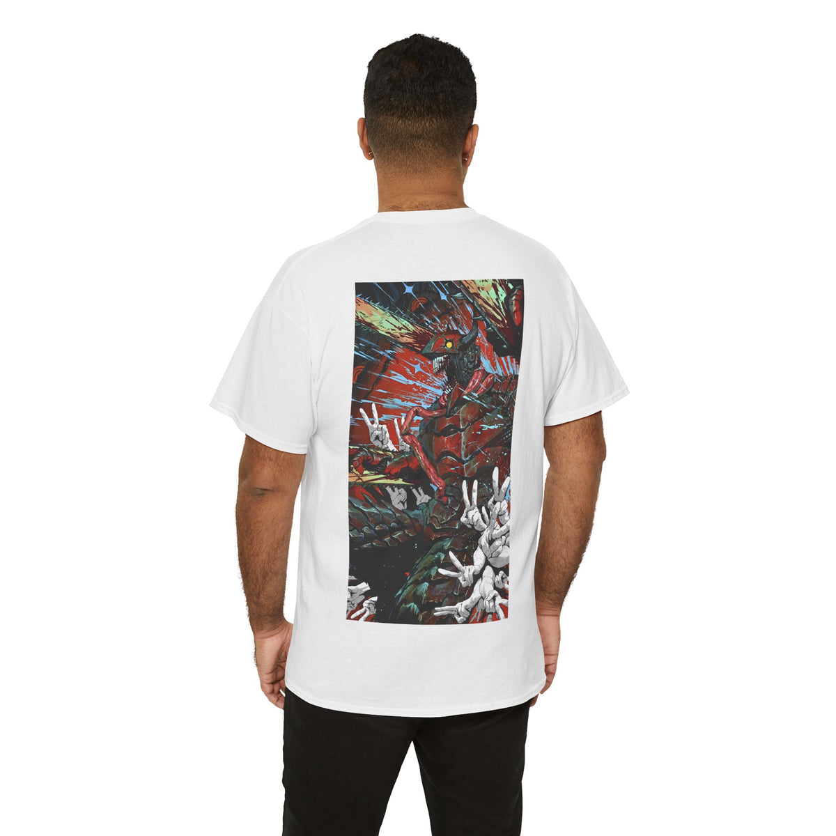 Anime T-Shirt "Denji Demon Final Form" PlusVibe (Έως 5XL)