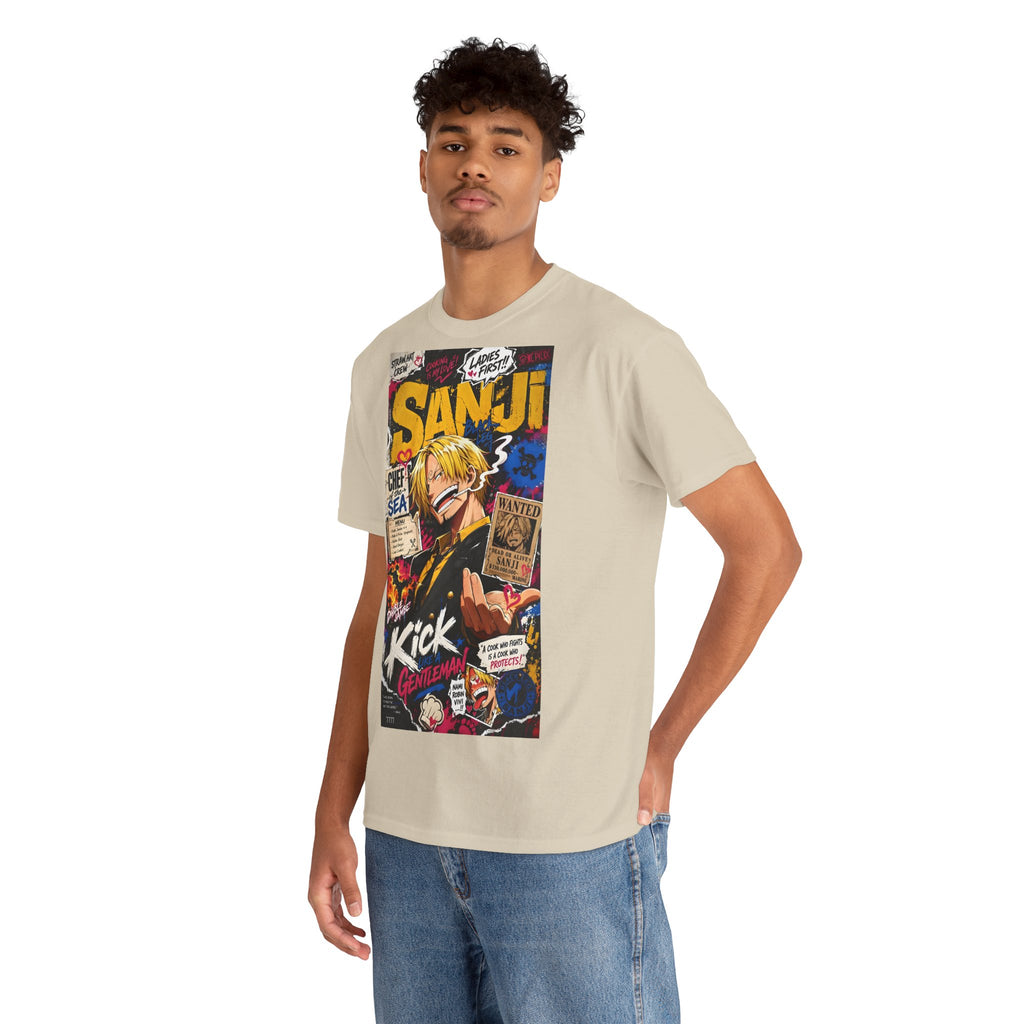 Anime T-Shirt "Vinsmoke Sanji Streetwear" PlusVibe (Έως 5XL)