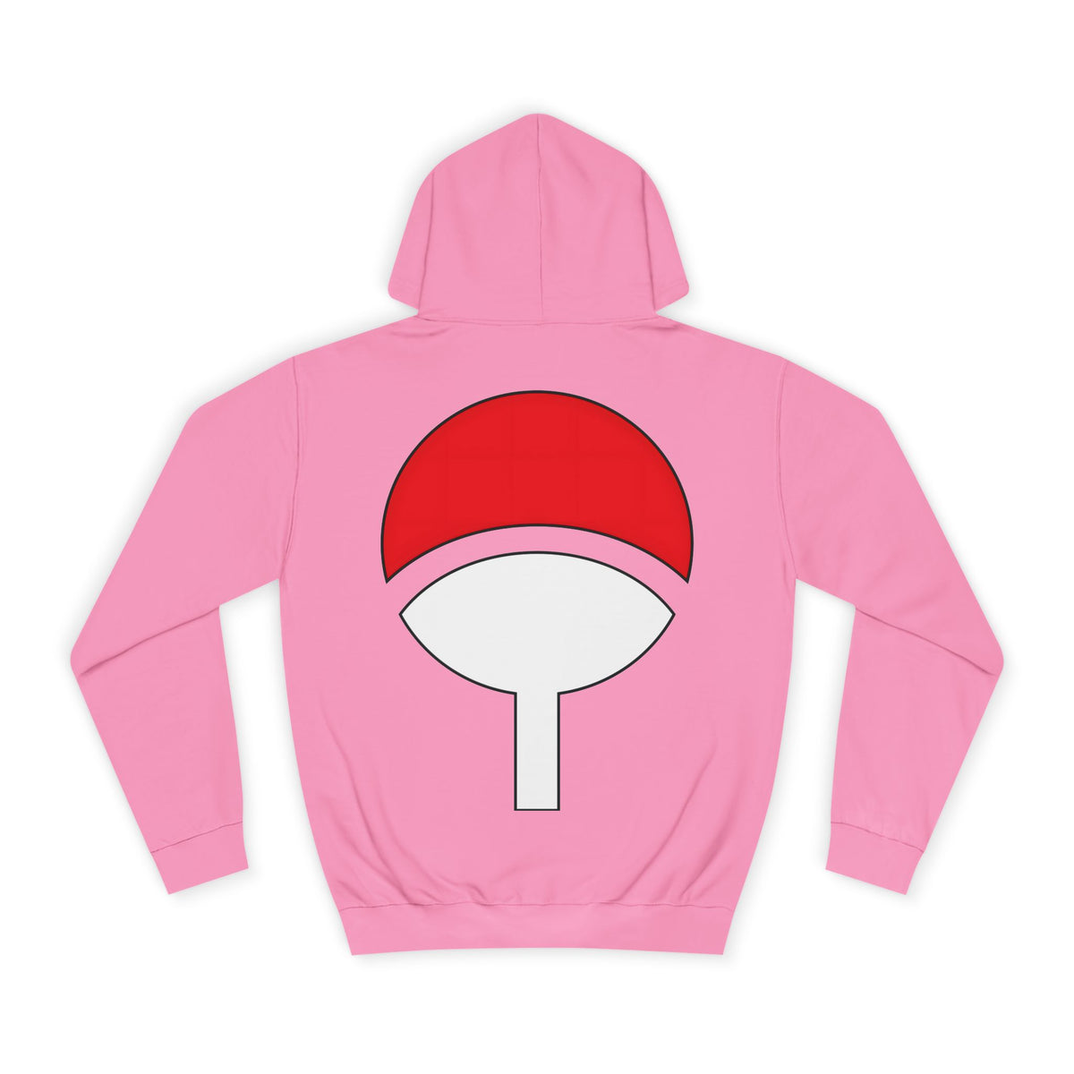 Anime Hoodie "Uchiha Clan Crest" Backprint PlusVibe (Έως 5XL)