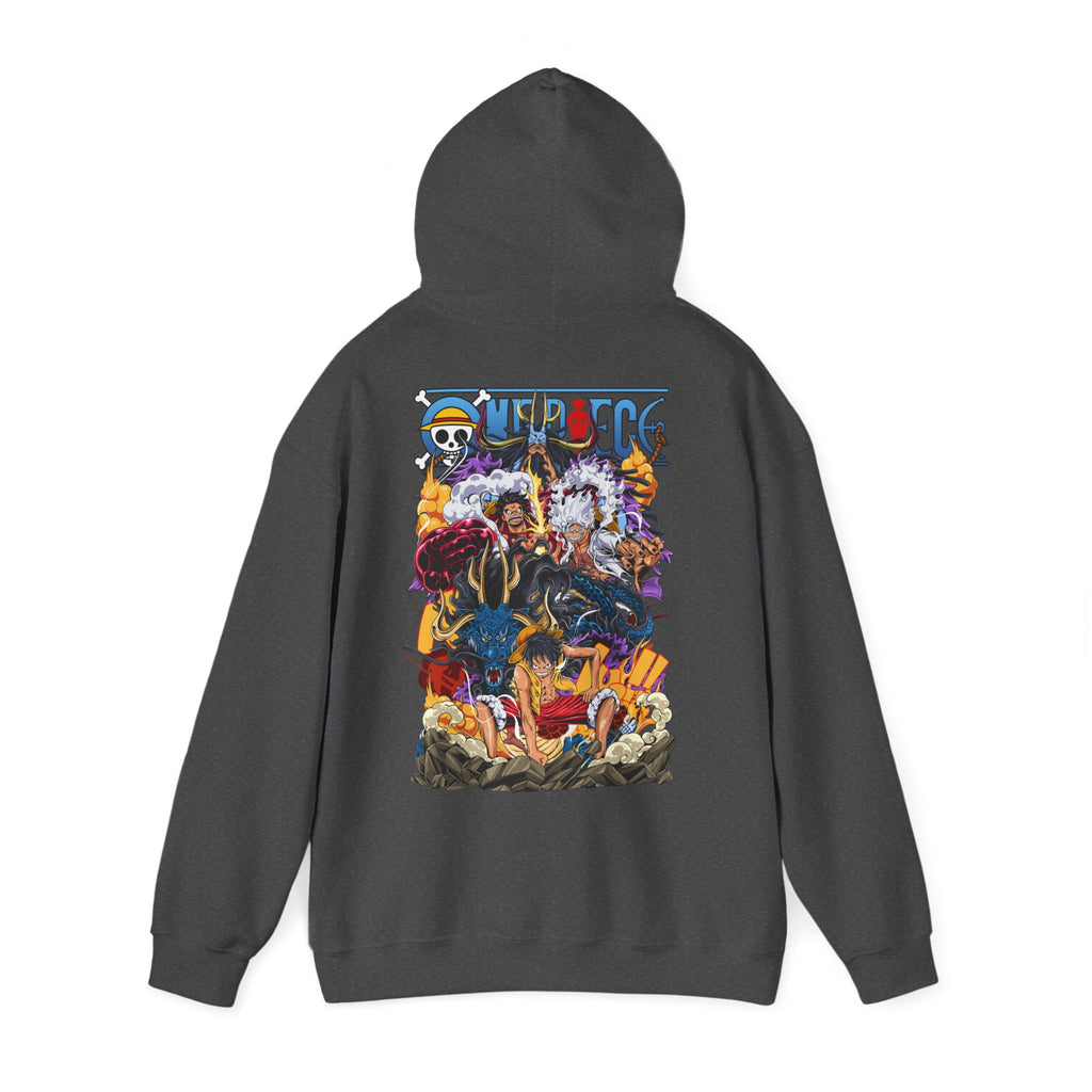 Oversized Φούτερ Luffy Gears Evolution – Unisex Comfort Fit