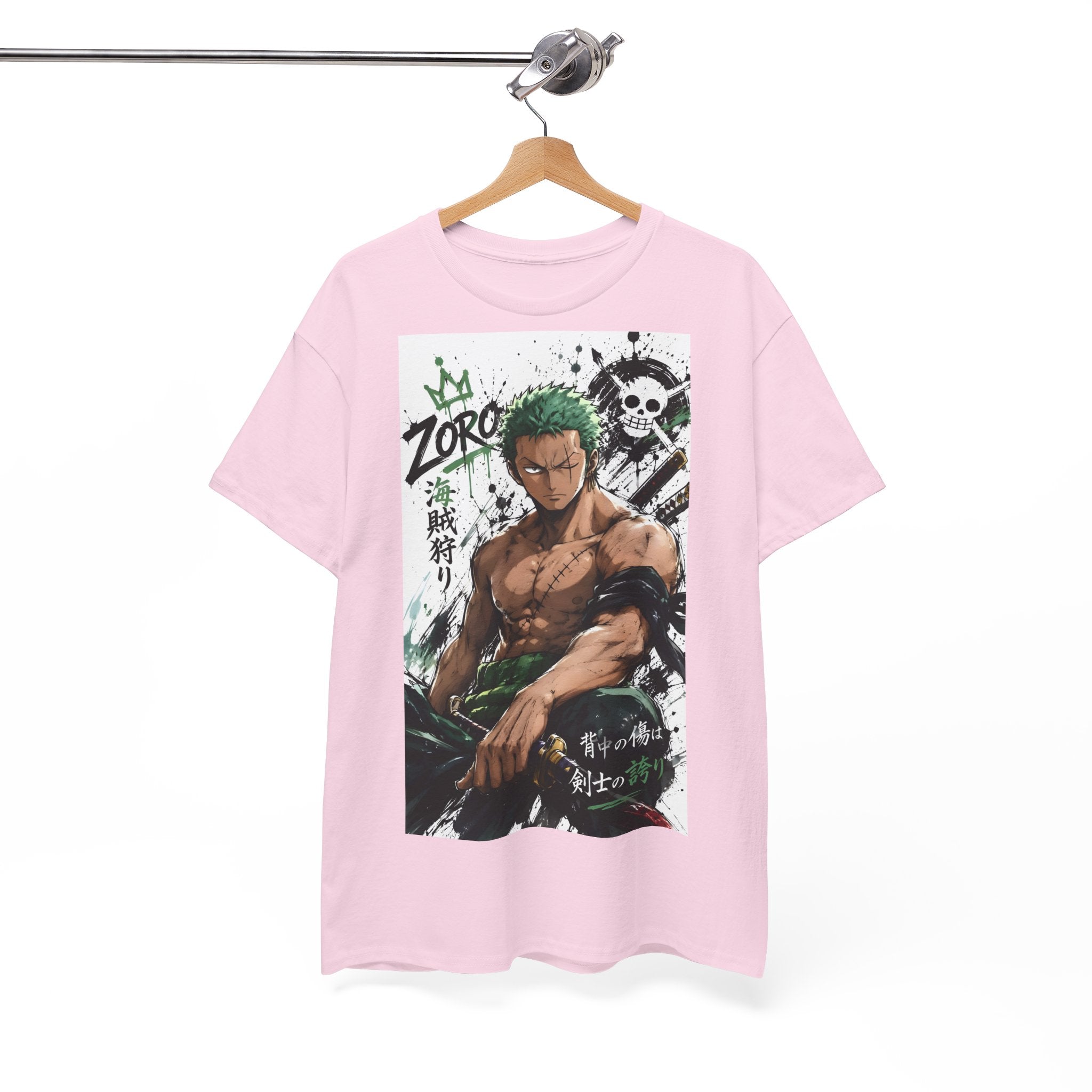 Anime T-Shirt "Roronoa Zoro Streetwear" PlusVibe (Έως 5XL)