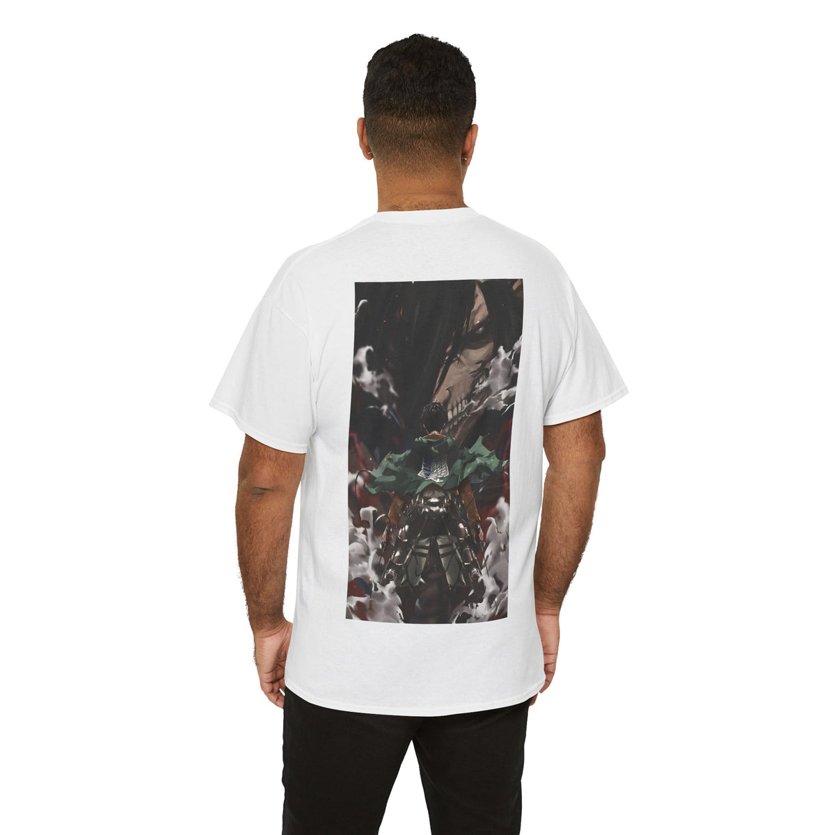Anime T-Shirt "Eren Jaeger Titan Dualism" PlusVibe (Έως 5XL)