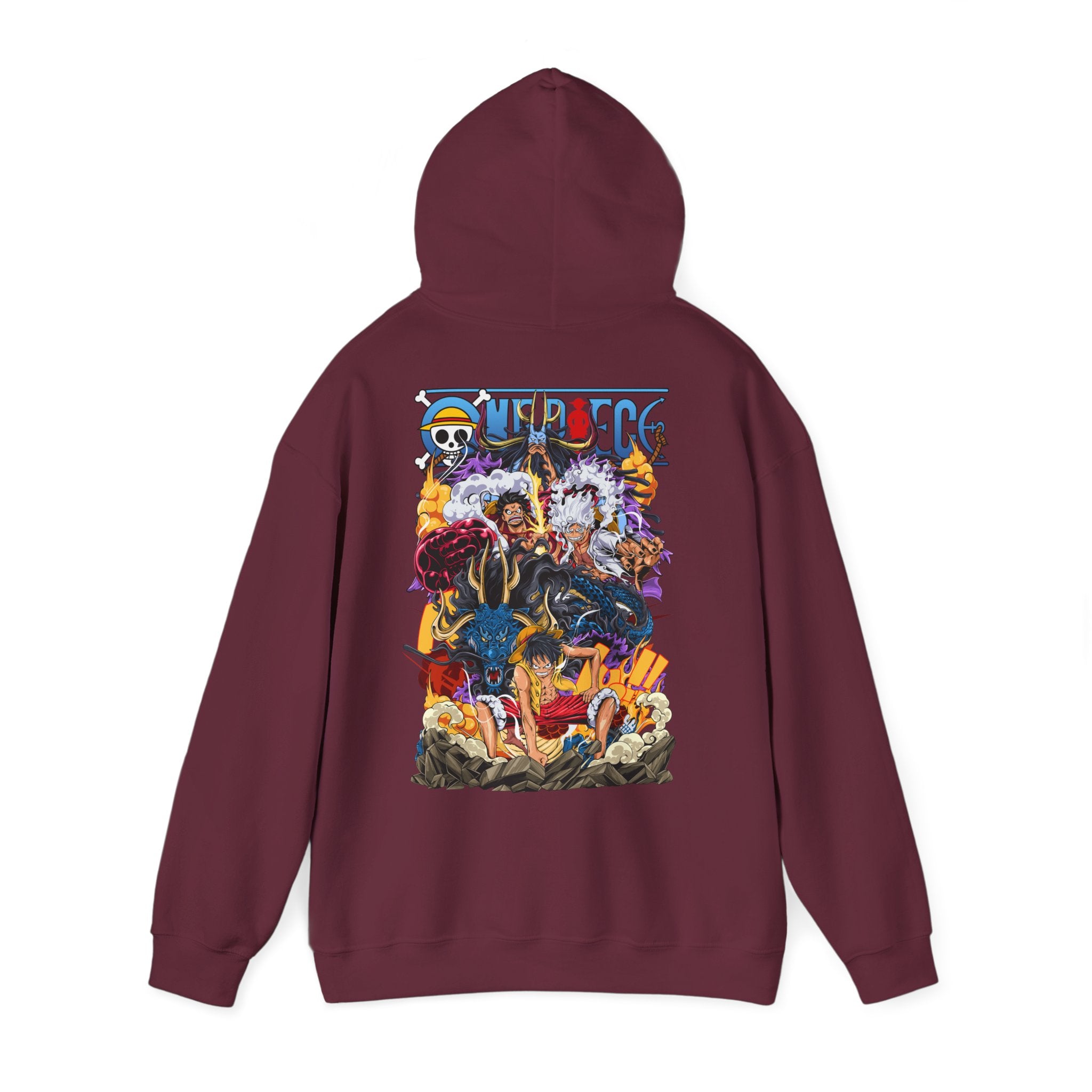 Oversized Φούτερ Luffy Gears Evolution – Unisex Comfort Fit