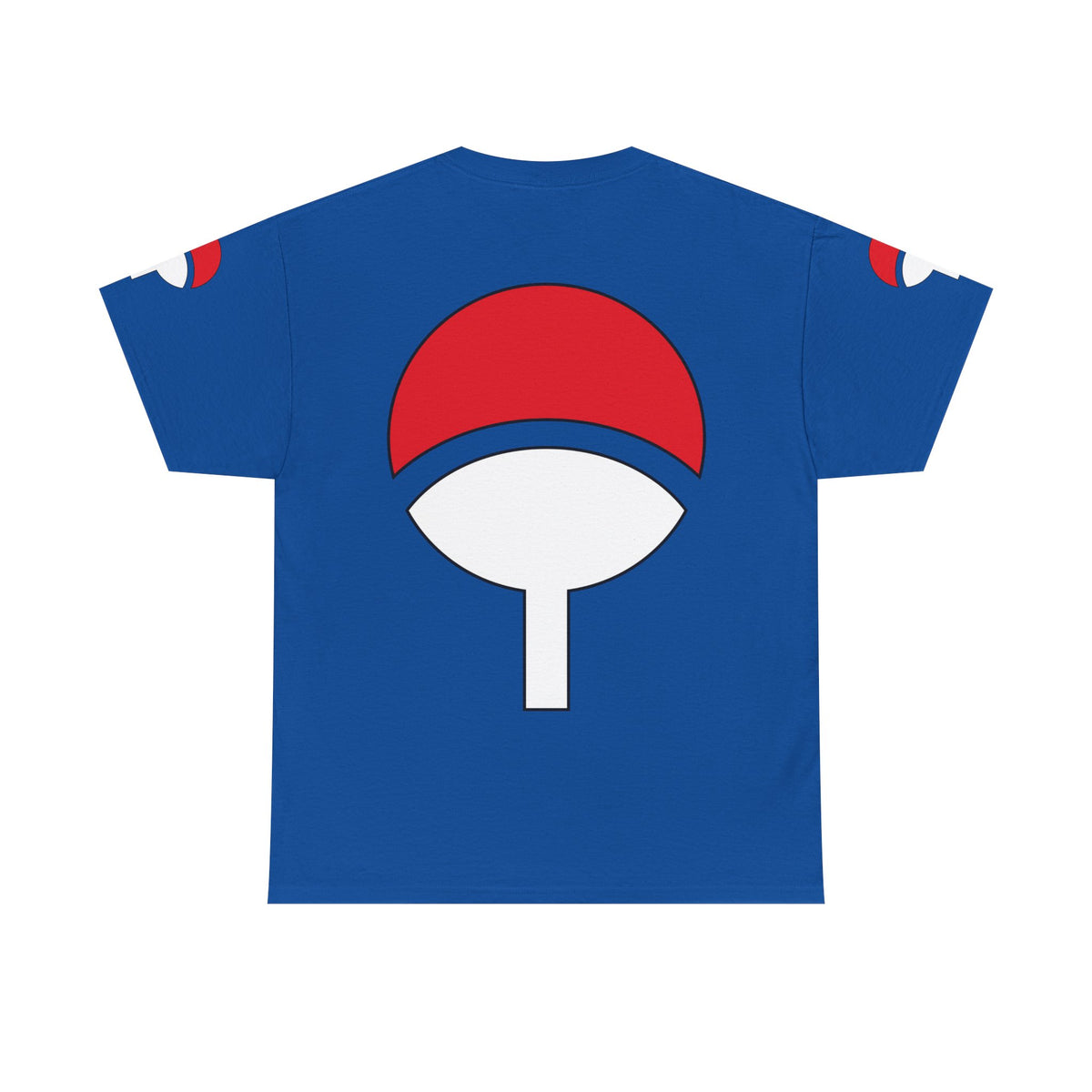 Graphic Anime Μπλούζα Sasuke – Premium Uchiha Clan Logo Tee