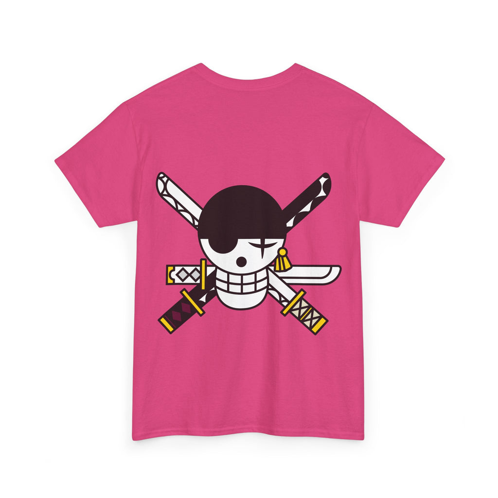 Anime T-Shirt "Zoro Jolly Roger" Backprint PlusVibe (Έως 5XL)